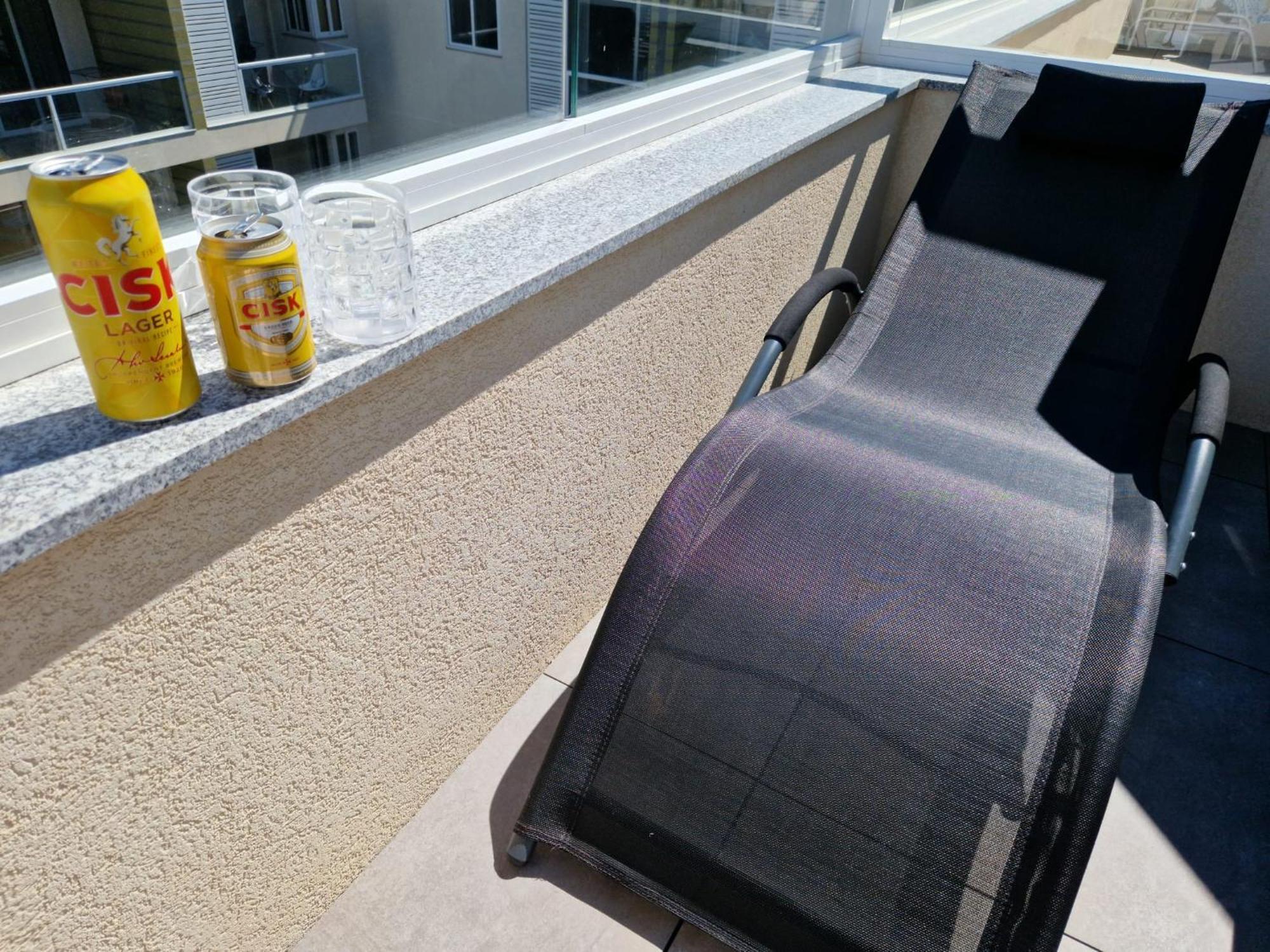 Sea View New Penthouse Terrace & Garage Parking Lejlighed San Pawl il-Baħar Eksteriør billede