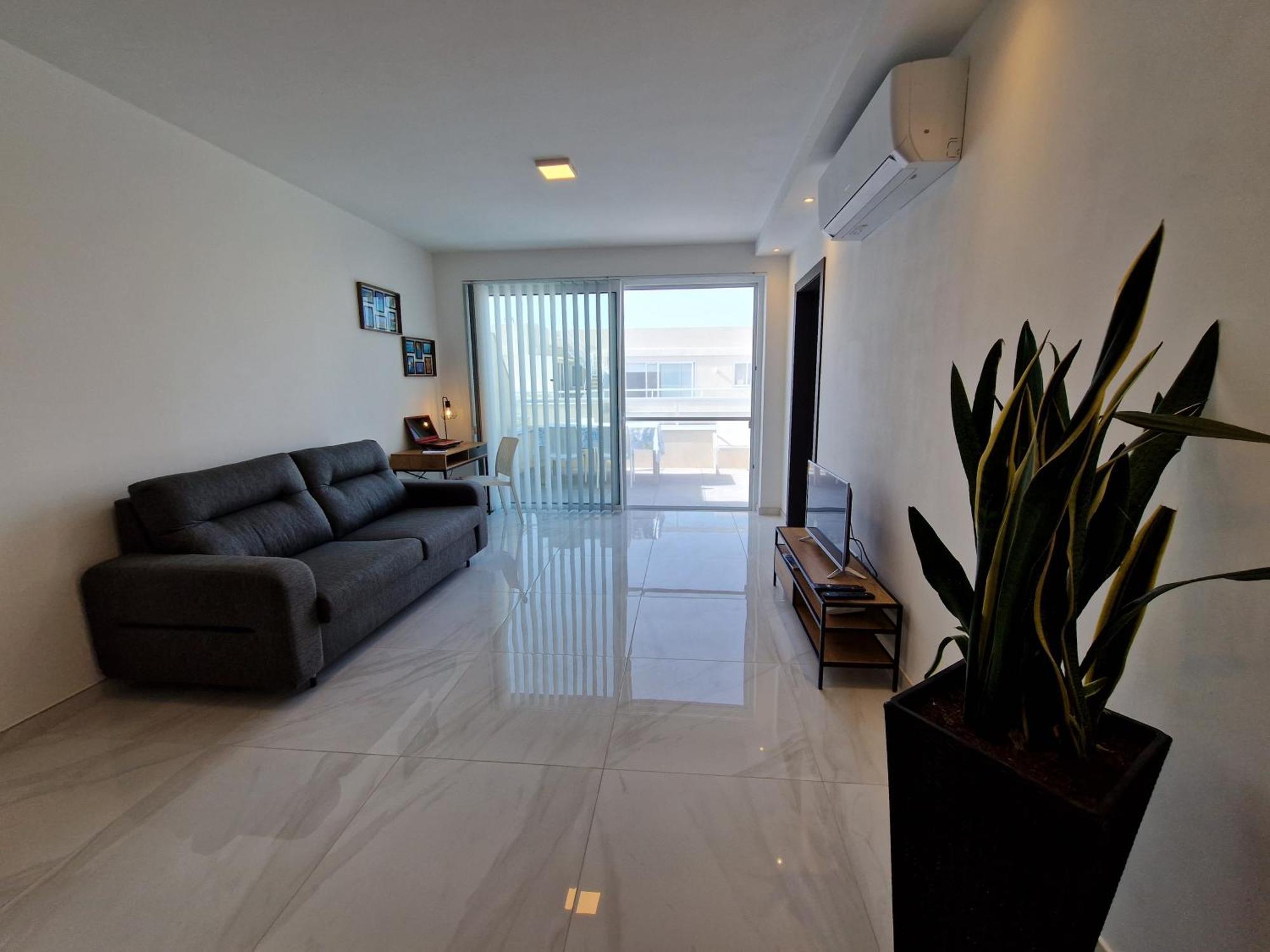 Sea View New Penthouse Terrace & Garage Parking Lejlighed San Pawl il-Baħar Eksteriør billede